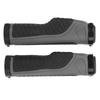 Bicycle Grips Ergonomic NonSlip Locking Comfortable Professional Mountain Bike Handlebars(Dark Grey )
