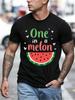 Men'S One in a Melon Printed with Watermelon Slice And Little Hearts Design 01New Fashionable Printed Casual Outdoor Uni
