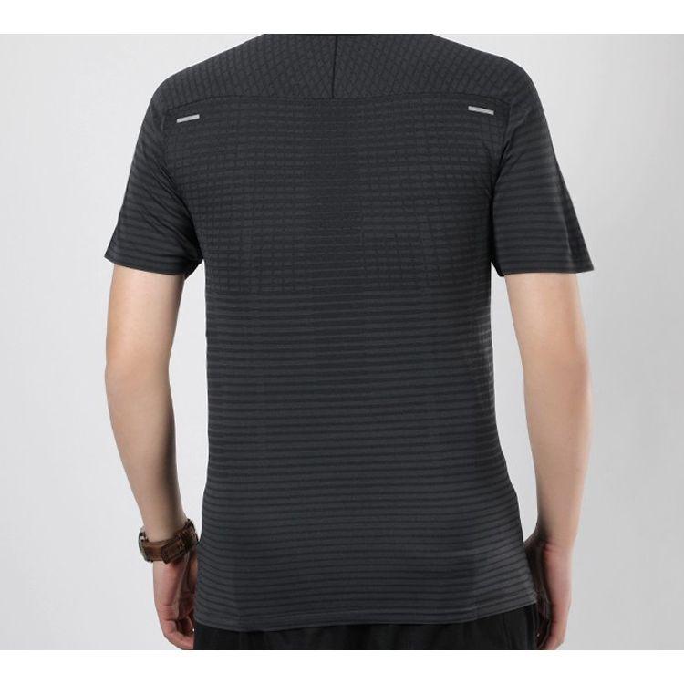 Nike Techknit Ultra Lightweight Breathable Running Short Sleeve Shirt Men Tops Black CJ5345-010
