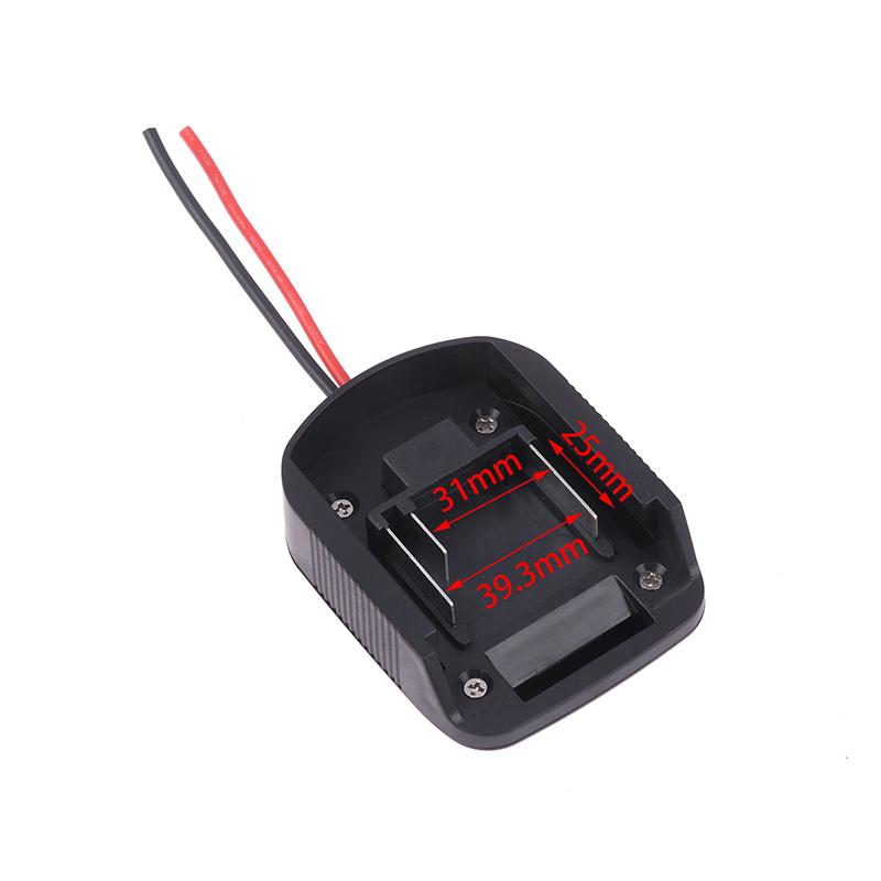 Diy Battery Cable Battery Adapter Connector Output Adapter For 18V Li-Ion Bl1830 Bl1840 Bl1850 For Electric Drills