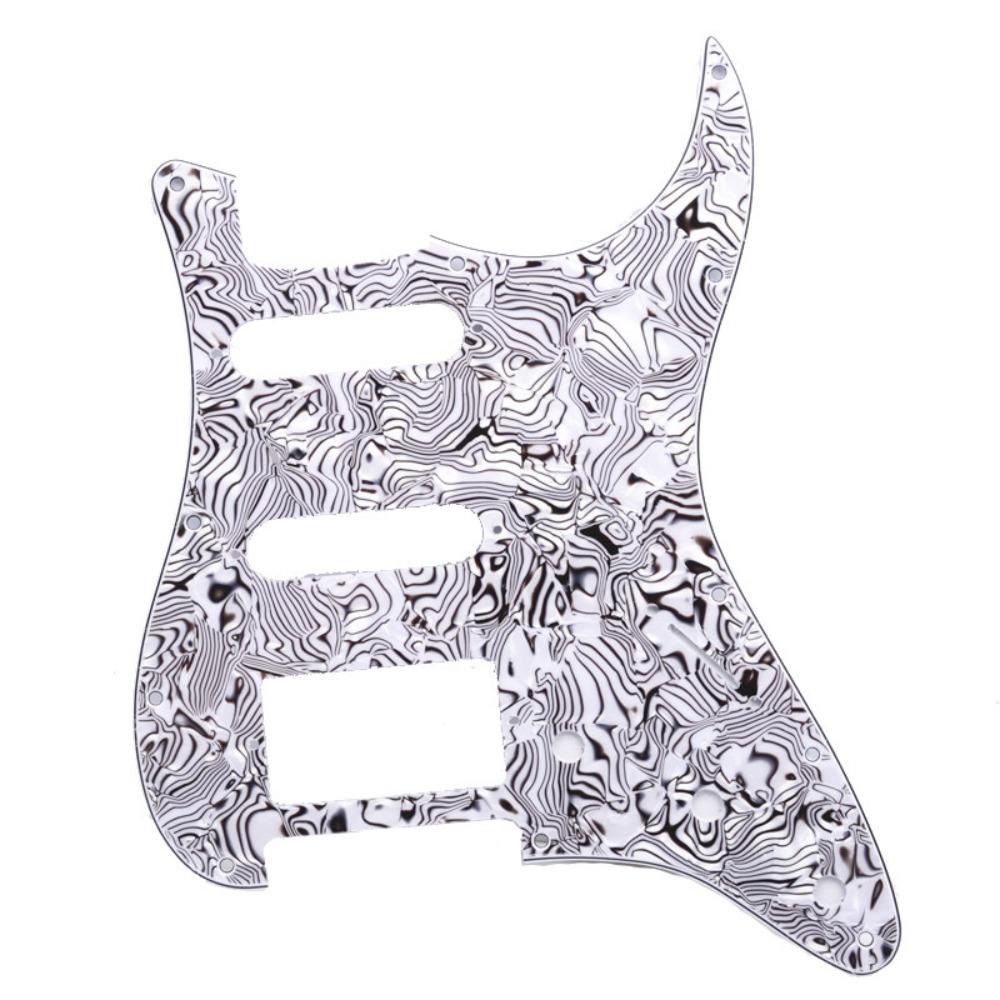 Mehrfarbiger Schlagbrettaufkleber PVC Zelluloid Schlagbrett ST SQ E-Gitarren-Schlagbrett