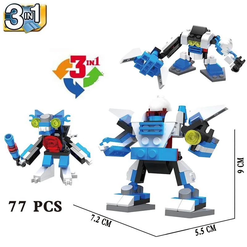 City Patrol Police Motorcycle Car Pursuit Prisoners Model Building Blocks Enlighten Action Figure Toys For Children