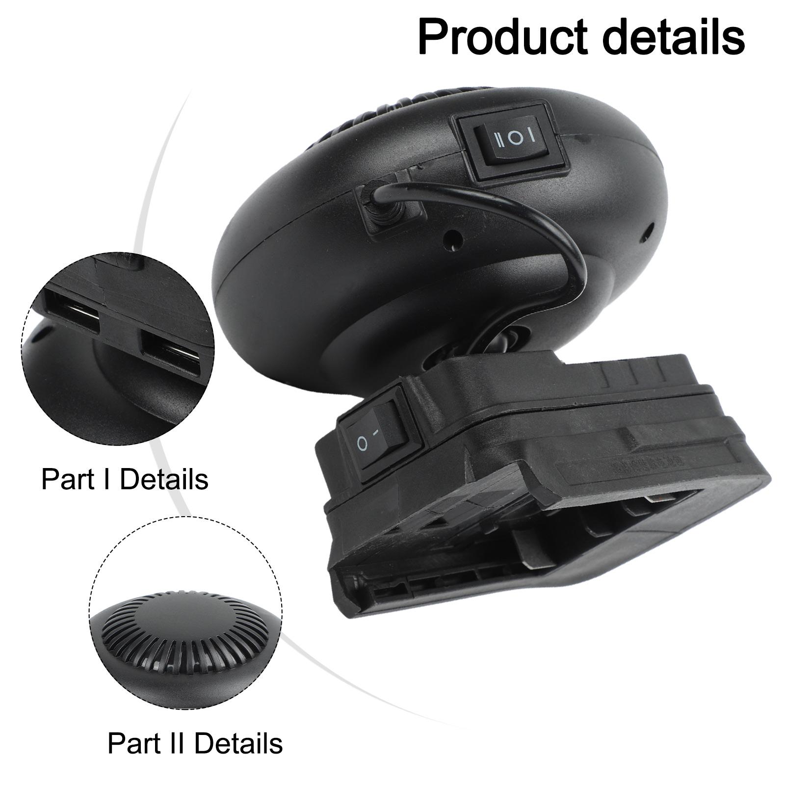 Portable Battery-Powered Heater For Rapid 3-Second Warmth For Car & Outdoors For HotBlower-MWQ-2USB HotBlower-DW-2USB