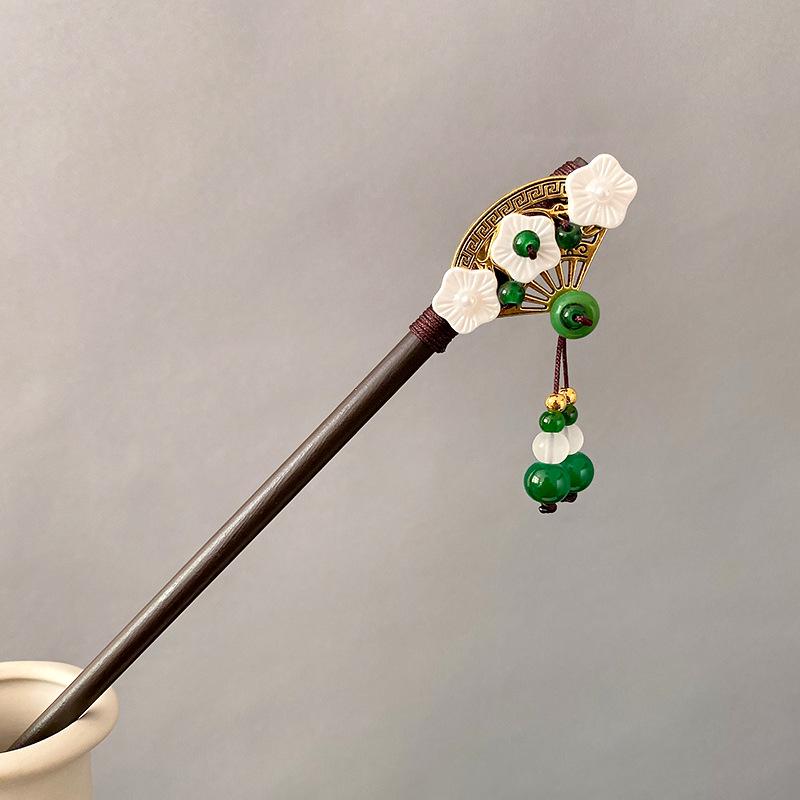 High-End Chinese Tassel Hairpin - Ancient Style for Women's Hanfu Updo