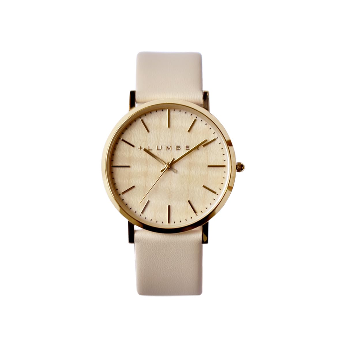 

[ГОДИННИК 1100] Красивий і простий годинник з циферблатом з натуральною текстурою дерева (Європейський Клен Золотий)