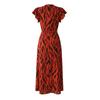 AX Paris Womens/Ladies Tiger Print Polyester Wrap Dress