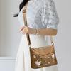 Design Single Casual Floral Messenger Bag Women's Fashion Commuting Small Capacity Tote Bag Casual Ladies Shoulder Bag