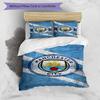 Set Copripiumino Stampato Manchester City F.C. – include 1 copripiumino e 2 federe coordinate Decorazione per camera da letto Regali di Natale