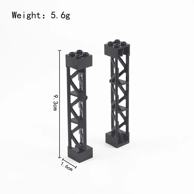 City Trains Diy Building Blocks Straight Curved Rail Bricks Parts Bridge Tunnel Model Soft Flexible Cross Tracks Railway Moc Toy