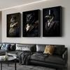Aristocrat Tiere Porträt Poster und Drucke Vintage Kunst Leinwand Malerei Wand Kunst Bilder für Wohnzimmer Wohnkultur