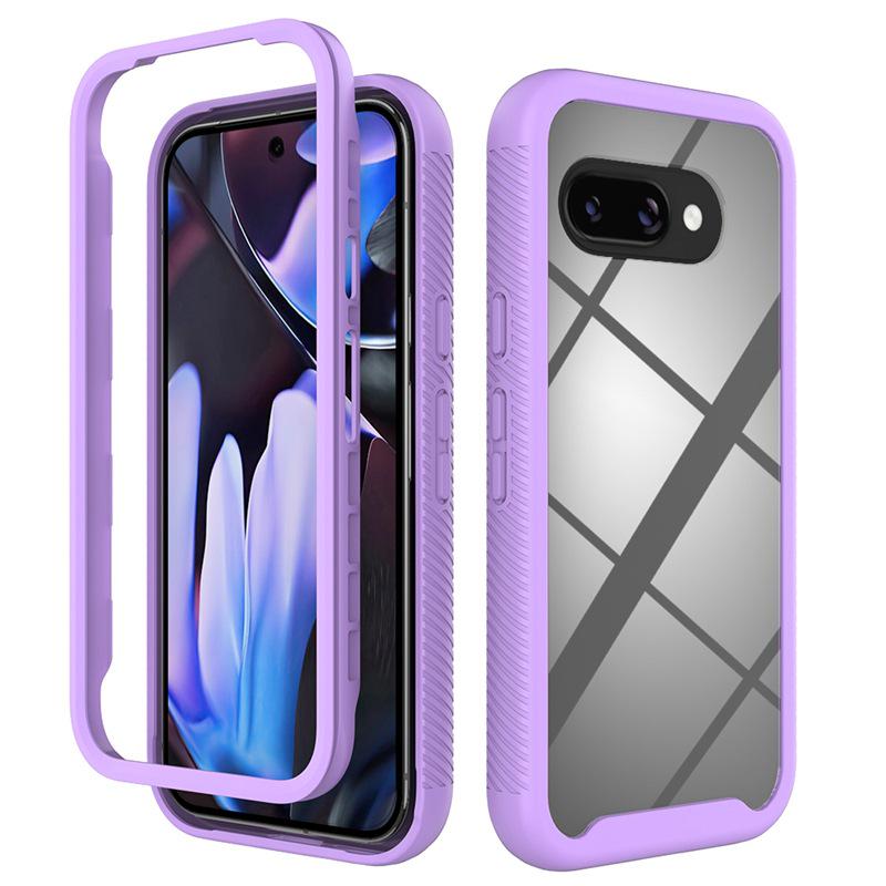 Transparent Magnetic Case for Google Pixel 10/10Pro - Drop-Proof & Fingerprint-Proof Pixel 10/10Pro фиолетовый