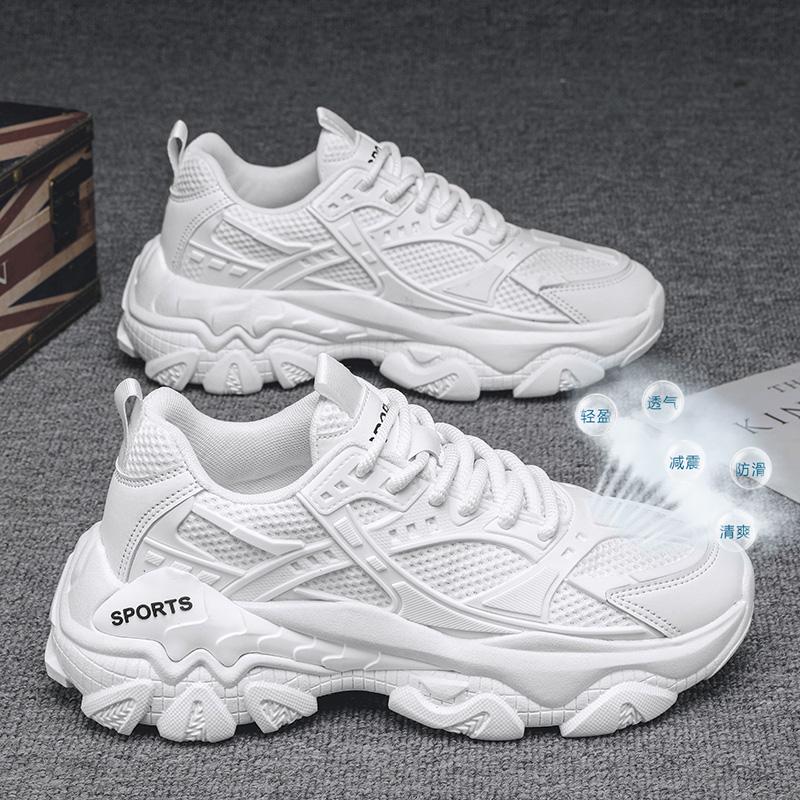 Sapato casual masculino estilo quente, respirável, confortável, tênis masculino, antidesgaste, alta elasticidade, moderno, calçados casuais para homens