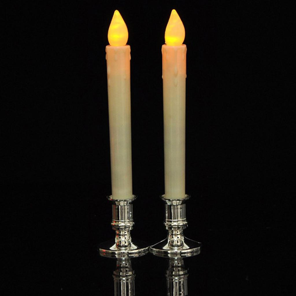 Candles Pillar Tea Light Church Stand Battery Operated