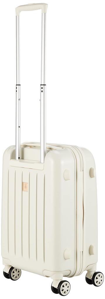 [Hapitas] The hot topic of cuteness! Miffy Suitcase Face Design Series HAP2249 30L 23 cm 2.9kg Small Size: White Face/Silver