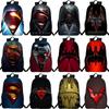 Stylish Cartoon Print Softback Fashion Super Hero Backpack For Kids