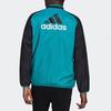adidas Veste Décontractée Homme avec Imprimé Logo de Marque Épissé Vêtements d'Extérieur Bleu GR4251