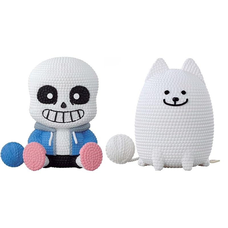 

undertail figure UNDERTALE Figure sans annoying dog Amicott [Set of 2 types] official Goods [2 Sets]