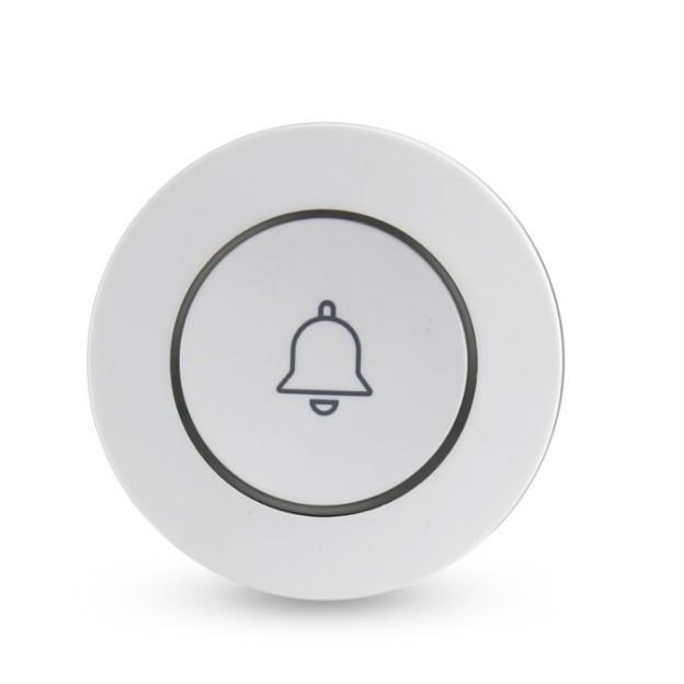 Emergency Wireless Help Button: Accessible One-Button Bathroom Alarm 433M