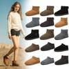 Fashion Men's Boots Cowhide Insulated Plush Snow Boots Genuine Leather Women's Shoes  Winter Women's Boots  Ankle Boots