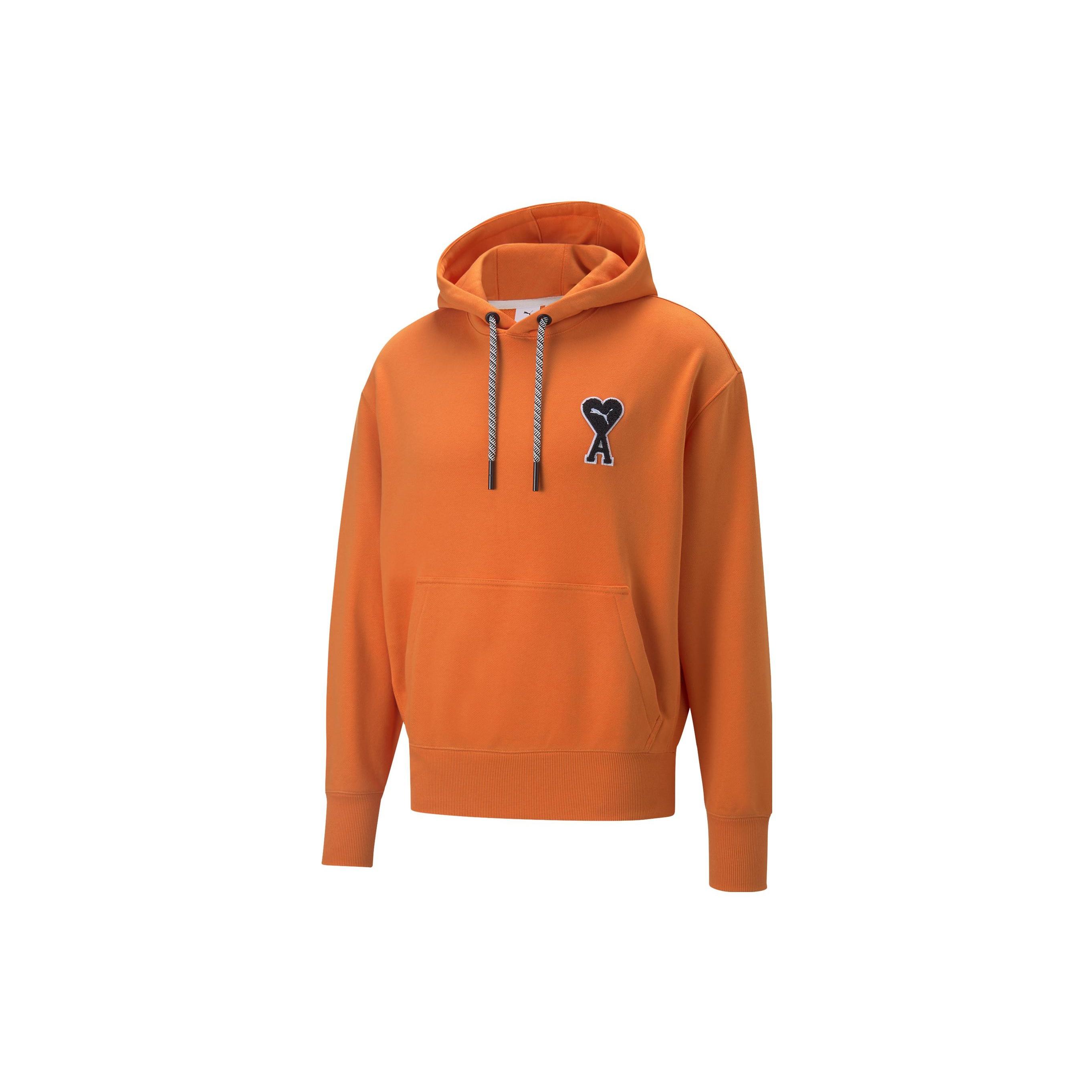 PUMA X Ami Hoodie `Orange` Men`s