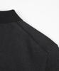 BIRBANTE Soft Washable Two-Tone Collared Knit - Black