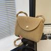 Straw Shoulder Bag Summer Literary And Fresh Women'S Bag Mori Fashion Simple Bag Versatile Messenger Bag