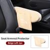 Car Seat Armrest Protector Cover Elbow Support Storage Pad Accessories For Jaguar XF XJ XFR XKR S-Type F-Type X-Type F-Pace I-Pa SS2