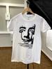 Vintage Salvador Dali Museum Picture T-shirt Monet Style Size S Color White