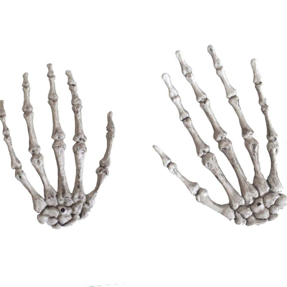 Hand Bone Realistic Skeleton Hand Plastic Plastic Fake Human Hand Bone  Halloween