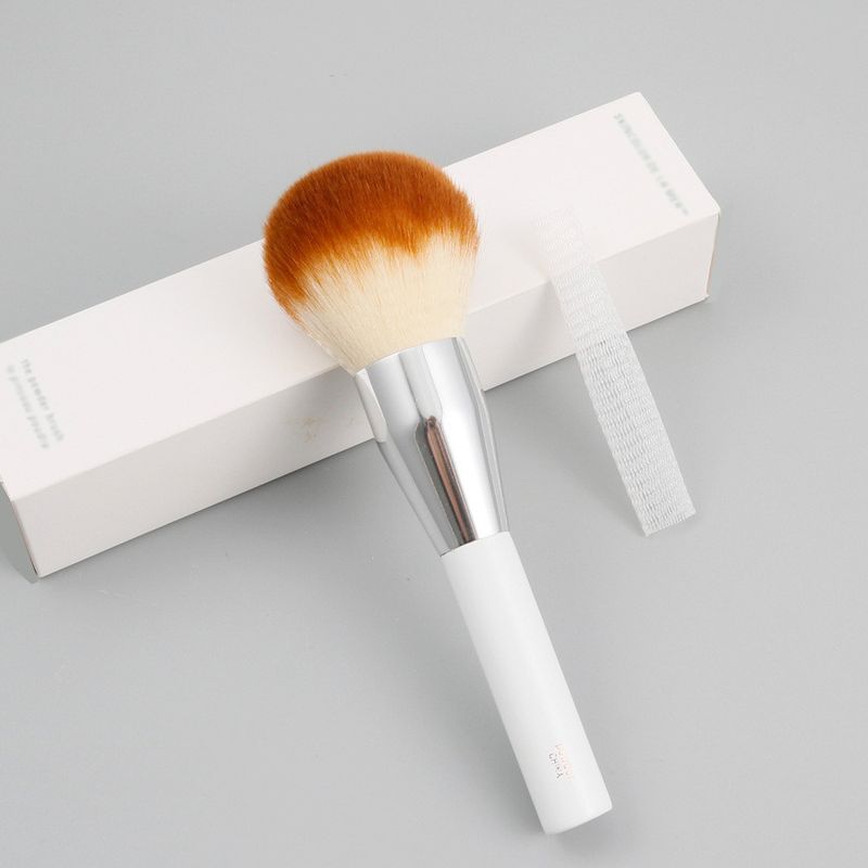 

La Hailanjia Wintersweet Light White Powder Brush Large Size Quick Loose Powder Brush Makeup Tools Cangzhou Makeup Brush L white loose paint net cover with logo with box
