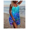 Summer Women Dress 2023 Fashion Spaghetti Strap Dresses Party Evening Bohemian Beach Butterfly Dress Midi Floral Vestido Holiday