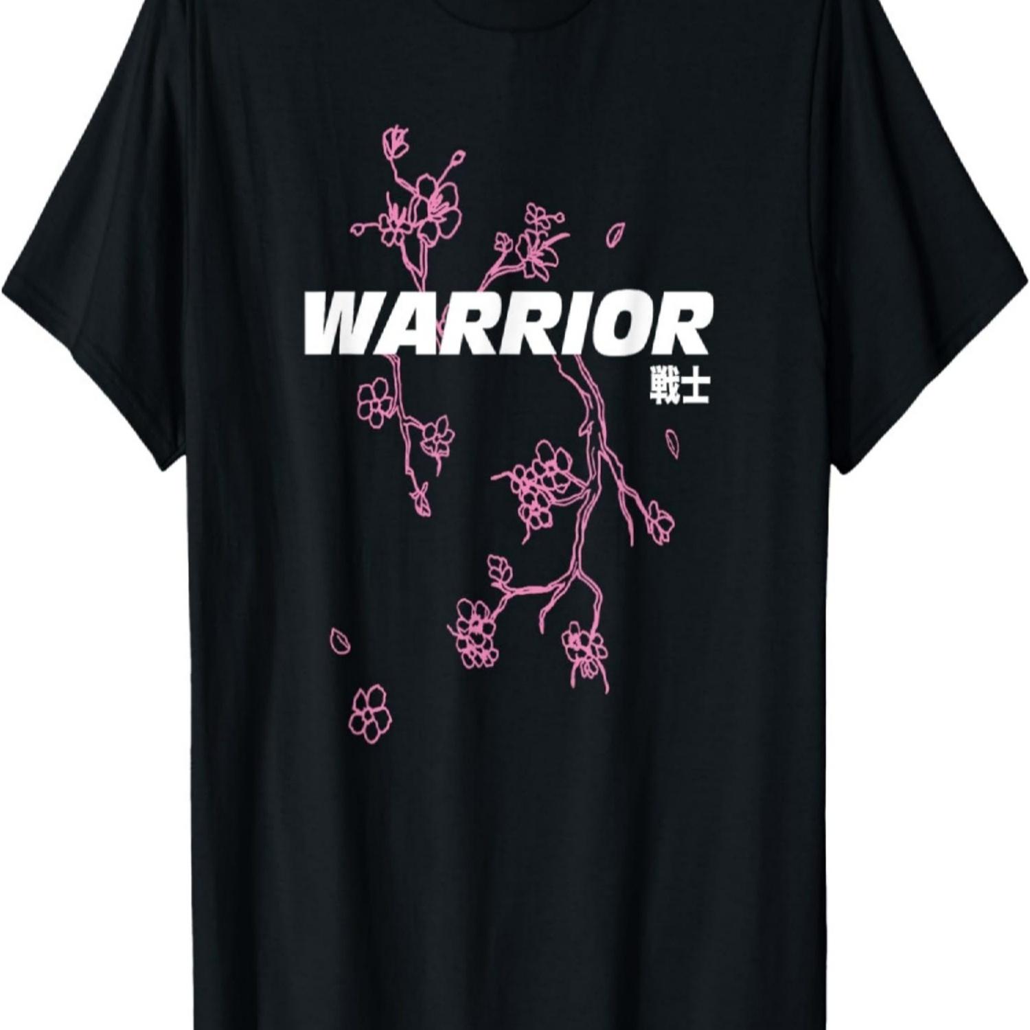 Trendy Warrior Cherry Blossoms T-Shirt S