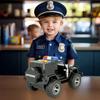 [PACZB][5] Police Jeep Car with Motor, Sound, LED Lights Z1104