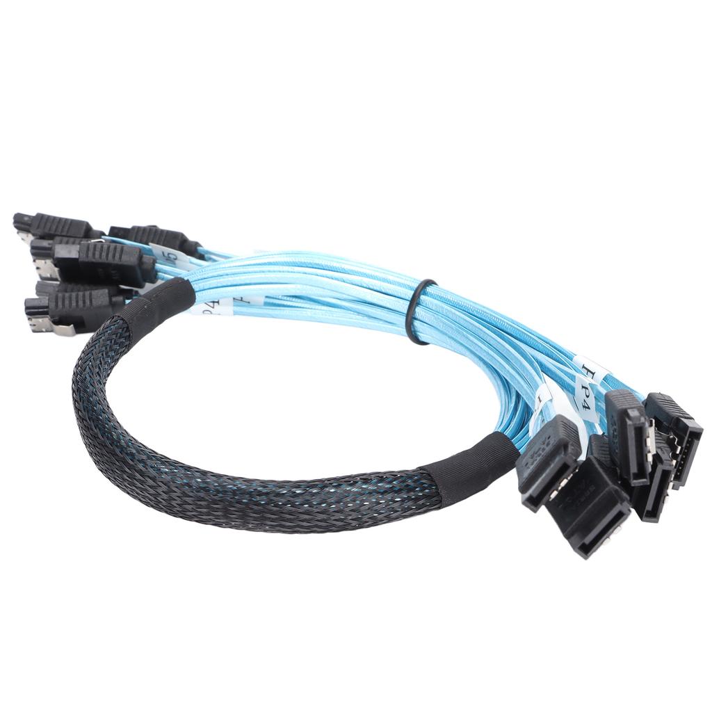 Cabos SATA 7 Pinos Alta Velocidade 6Gbps Mini Uso Fácil 6 Fios Conjunto de Cabos SATA de Alta Velocidade para Computador