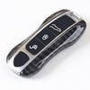 2pcs ABS Carbon Fiber Look Car Key Case Replace Cover For Porsche Panamera G2 TH