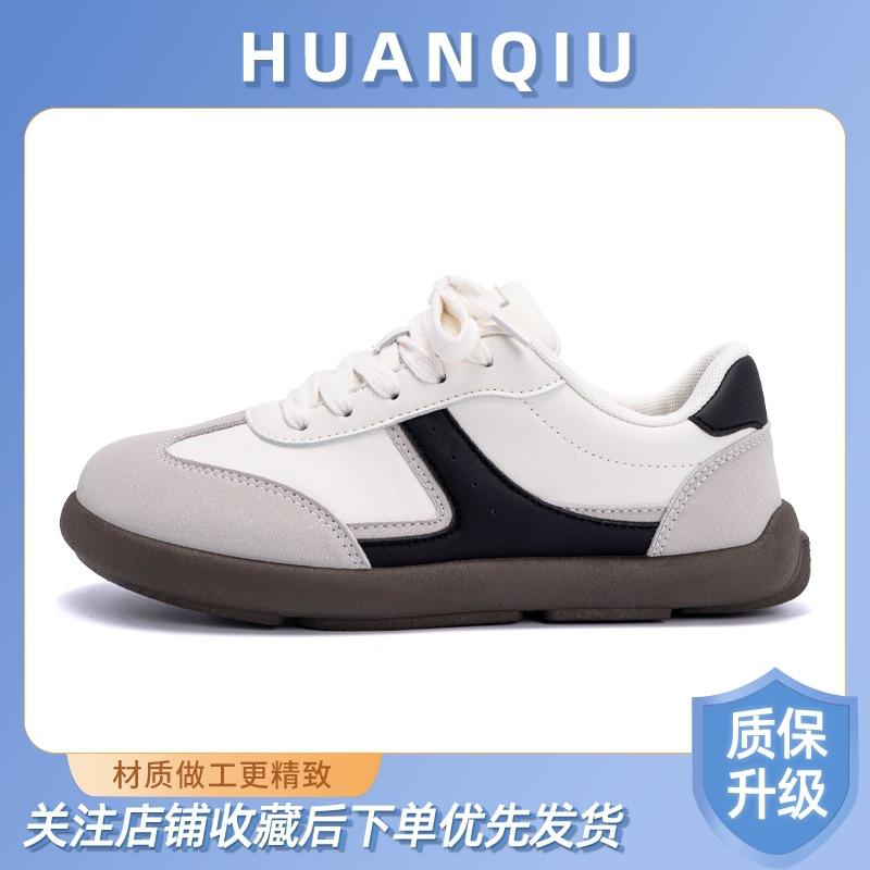 Globale klassische deutsche Trainingsschuhe mit flachem Boden für Damen ZHQ68200 Frühling neue vielseitige Schuhe Nische weichsohlige Freizeitschuhe für Damen