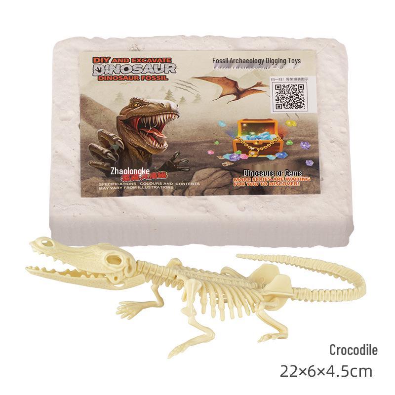Dinosaur Fossil Excavation Kit: Educational Science Toy for Kids
