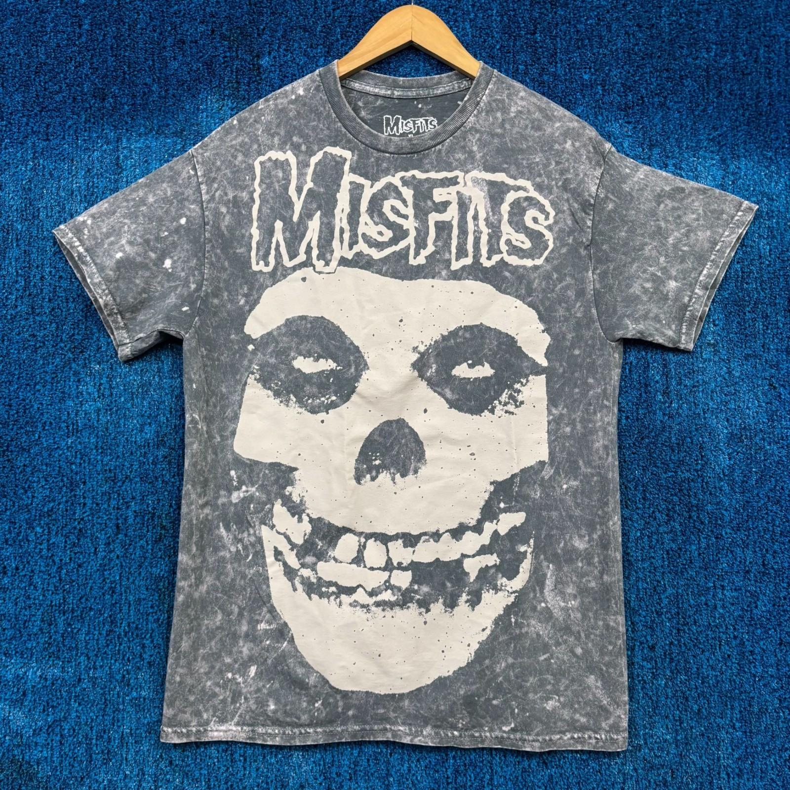 Misfits Big Face Crimson Ghost Fiend Horror Punk Band Tee M Unisex T-Shirt M