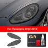 Film de protecție pentru faruri auto, protecție din vinil, autocolant transparent negru TPU pentru Porsche Panamera 970 971 2014-On Accesorii