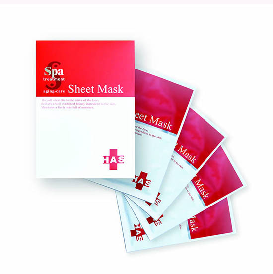 

HAS VII Тканевая маска – Высокое увлажнение и обновление кожи | Spa Treatment HAS Тканевая маска | Wave Corporation | 4 штуки (по 21 мл)