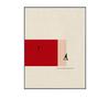 Nordic Figure Wall Art Canvas Painting Humorous Posture Prints Modern Wall Colorful Picture for Living Room Unique Poster Decor