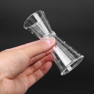 1PC Cocktail Measure Cup Double End Measuring Cup Ounce Cup Milk Tea Coffee Mixing Wine Measuring Apparatus for Home Bar Party