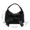Women's Temperament Bow Bags, 2026 New Fashiable and Versatile Single Shoulder Crossbody Bag, Casual Texture Handbag