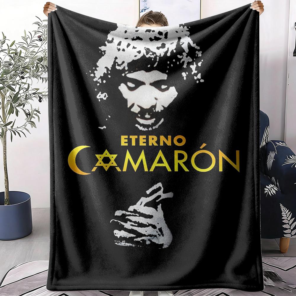 C-Camarons De La Isla Flamenco Throw Soft Flannel Throw Summer Blanket Lightweight Cozy Nap Blanket for Sofa Bed Travel