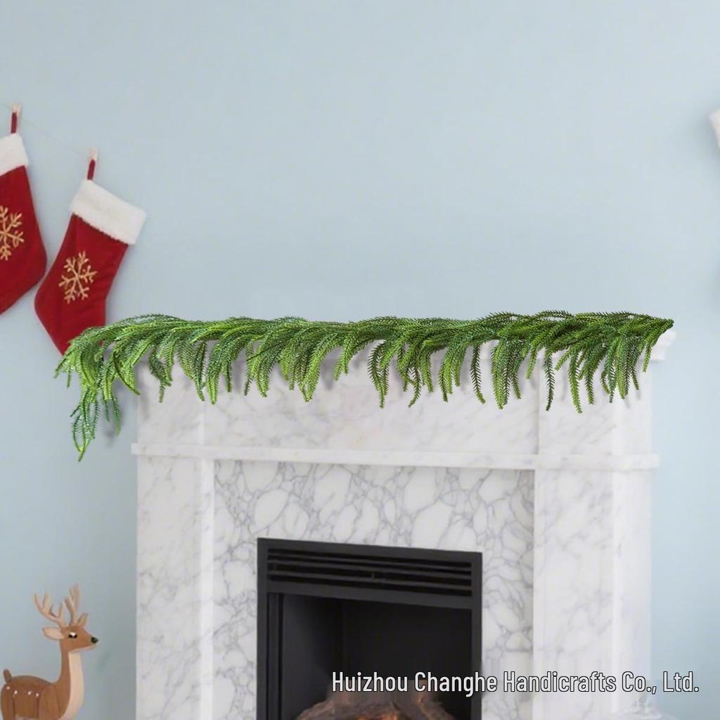1.5m Realistic Norfolk Pine & Cypress Vine Christmas Decoration