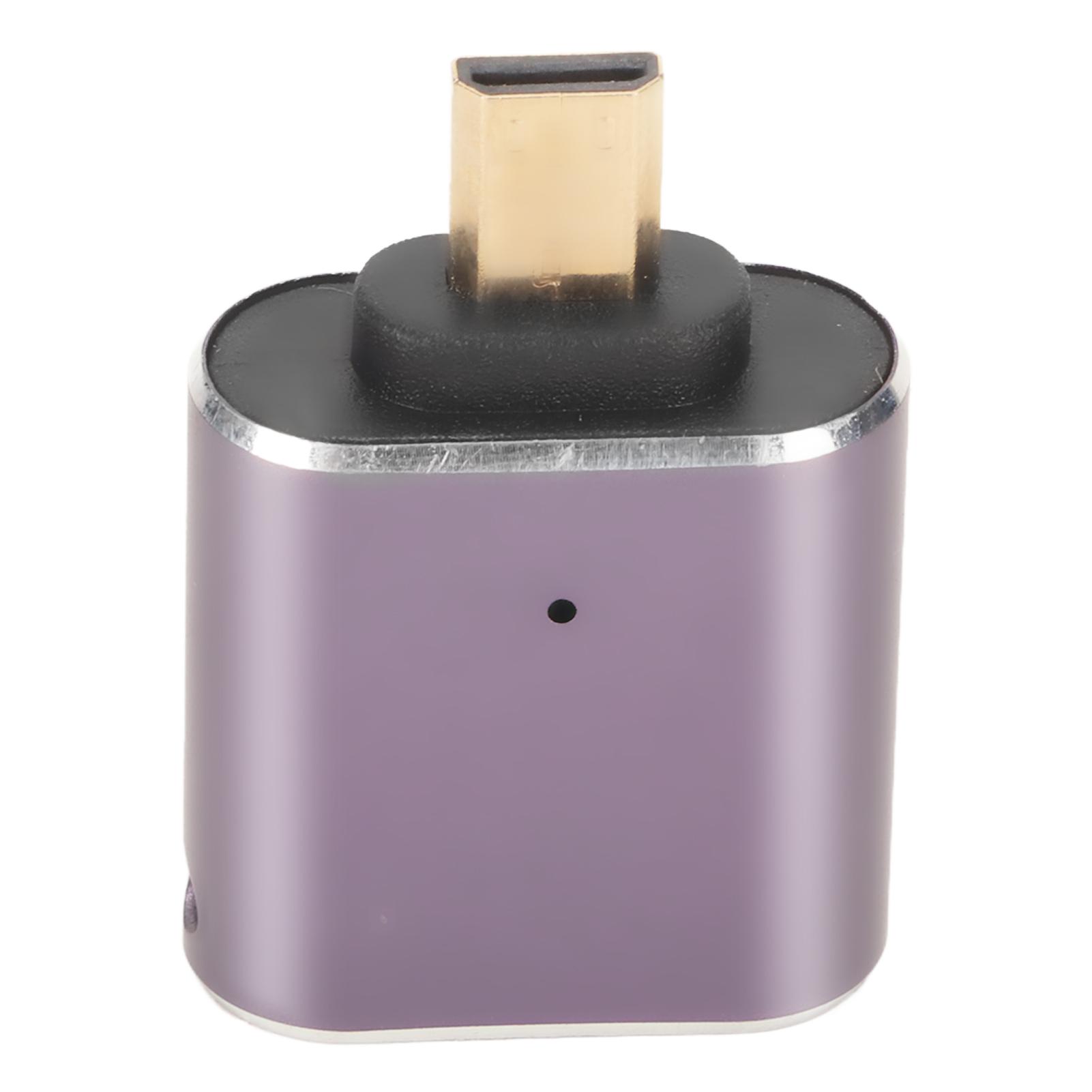 

Разъем HD Multimedia Interface (мама) - адаптер Micro HD Multimedia Interface с LED-подсветкой 48 Гбит/с