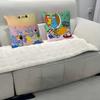Classic Movie B-Barbapapa Pillow Cover Sofa Cushion Cover Home Room Decoration Children Gift