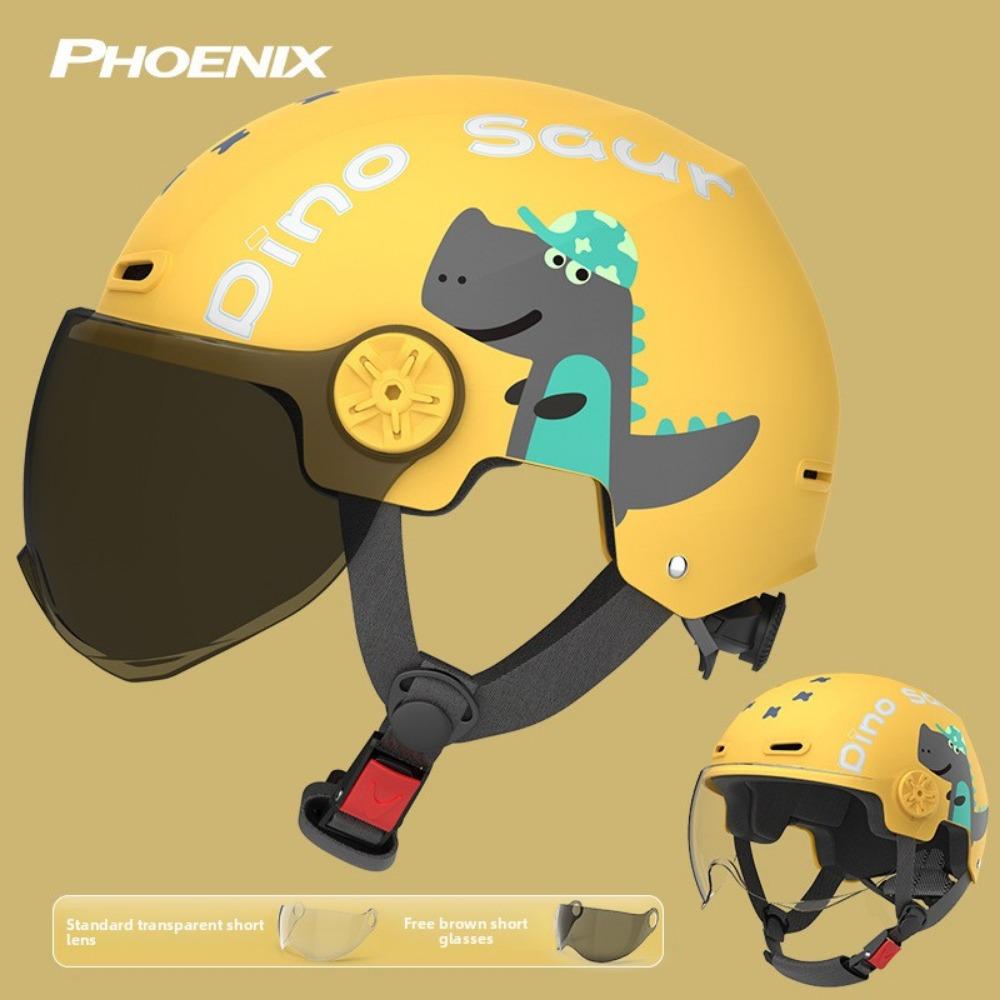 Children's Electric Car Helmet Motorcycle Helmet Cartoon Half Helmet Summer Helmet Four Seasons Helmet