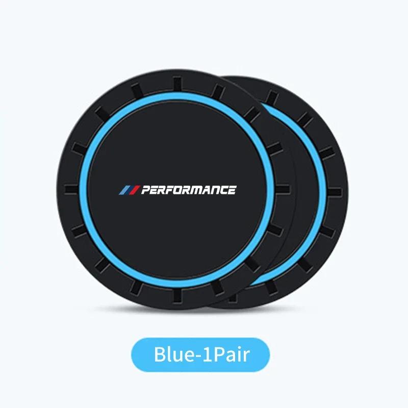 New Car Silicone Coasters Centre Console Water Centre Console Cup Non-Slip Mats Car Accessories For BMW E46 E90 G60 G20 G30