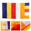 Flag Buddha Flags Banner Prayer for Outdoor Buddhism Blessing Polyester